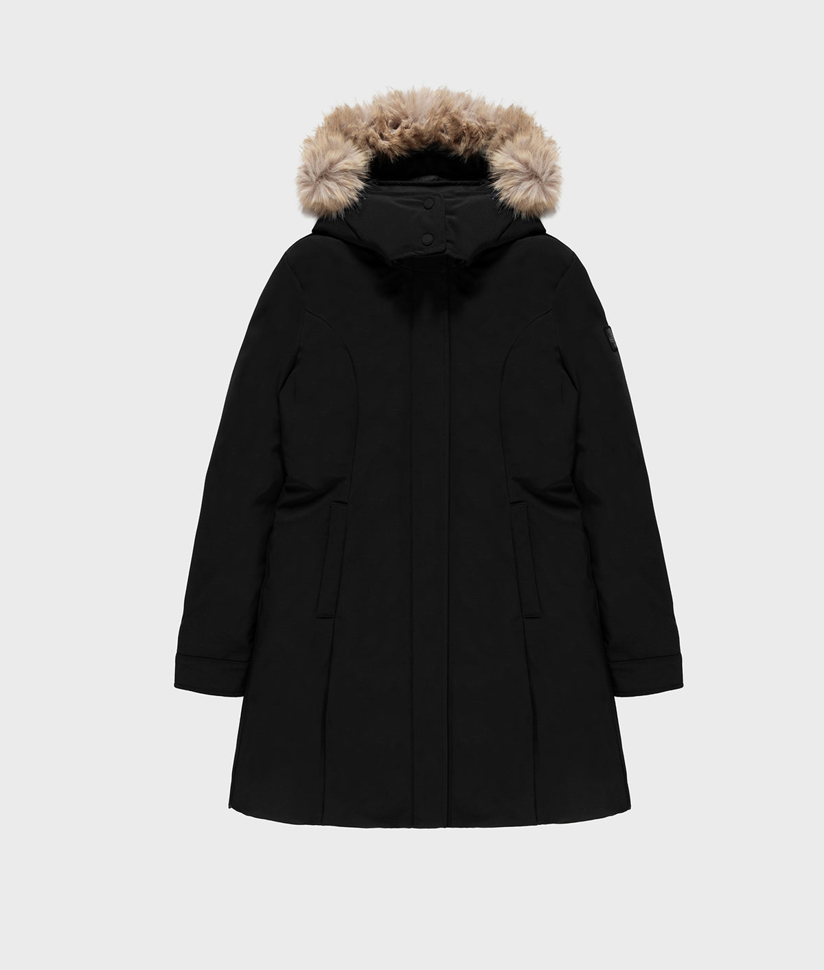 JACKETS EVA ECO FUR JACKET BLACK | RefrigiWear