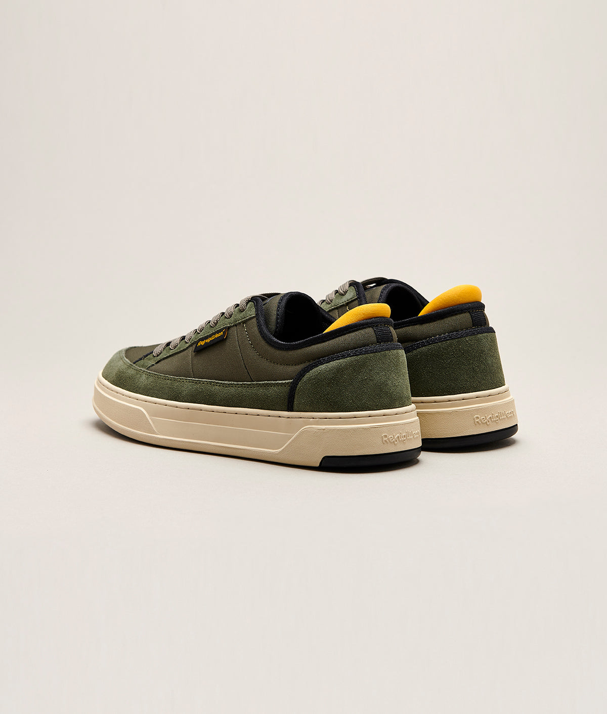 ACCESSORIES SOHO02 LEATHER SHOES MILITARY GREEN | RefrigiWear