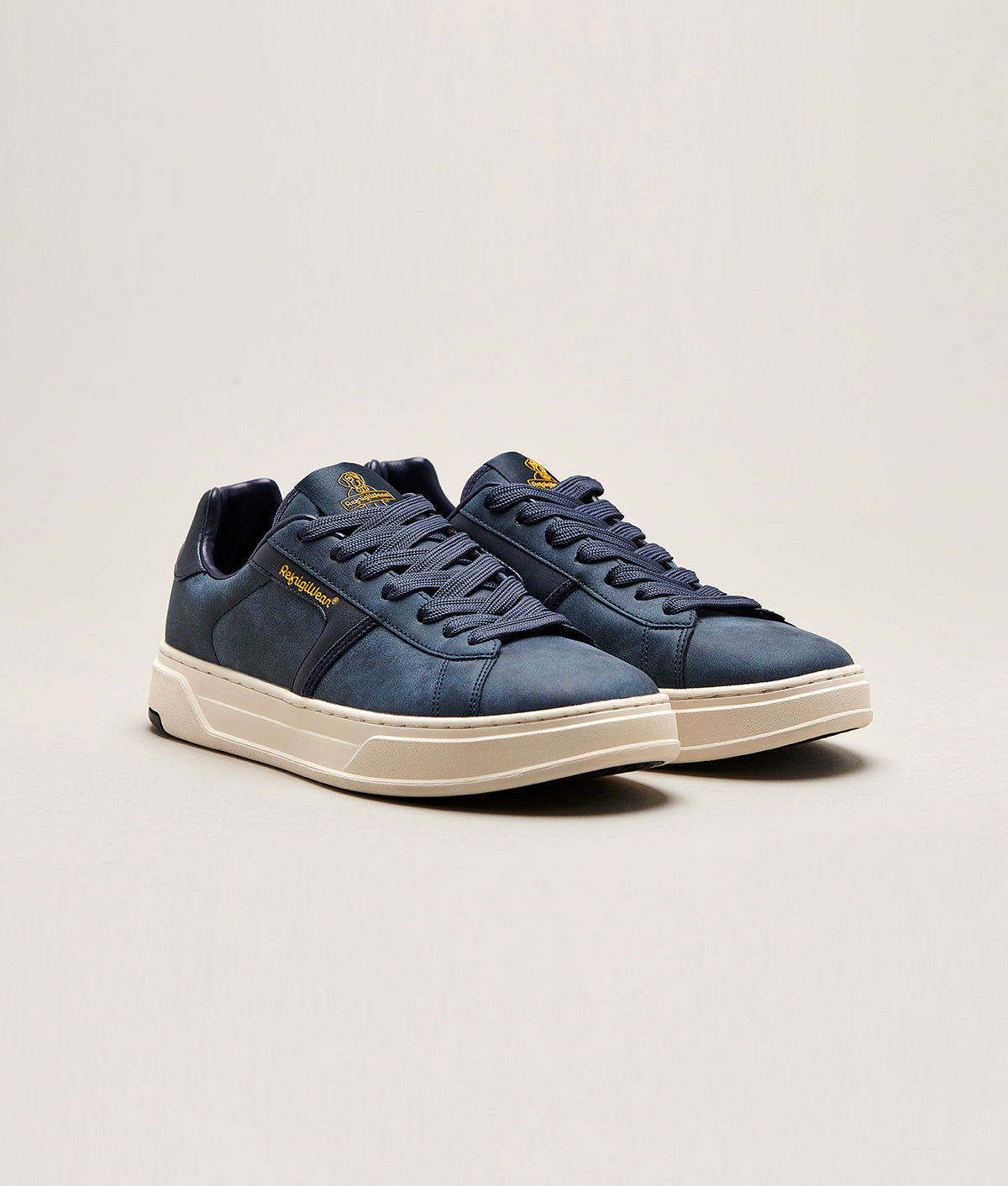 ACCESSORIES SOHO01 LEATHER SHOES NAVY | RefrigiWear
