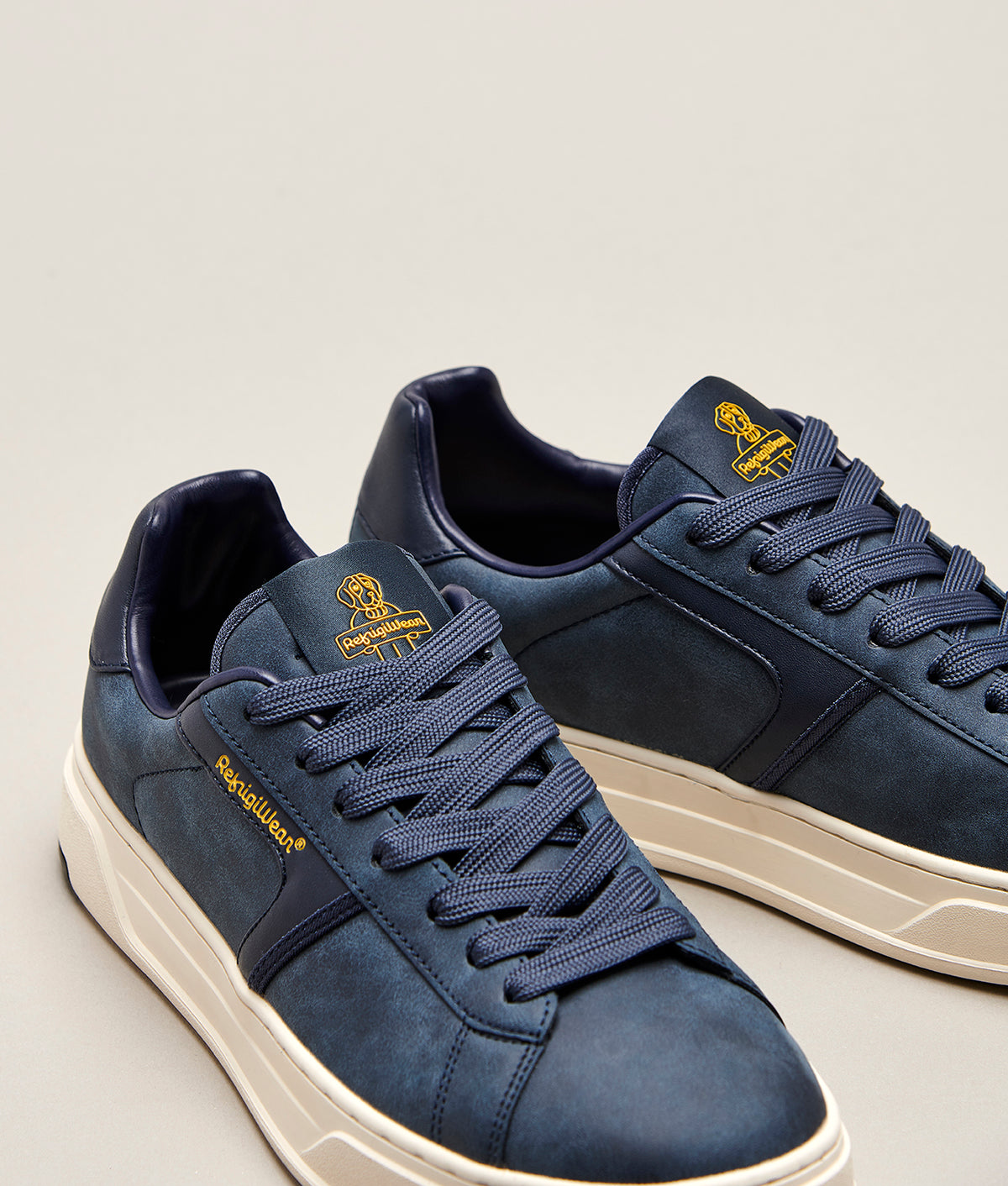 ACCESSORIES SOHO01 LEATHER SHOES NAVY | RefrigiWear
