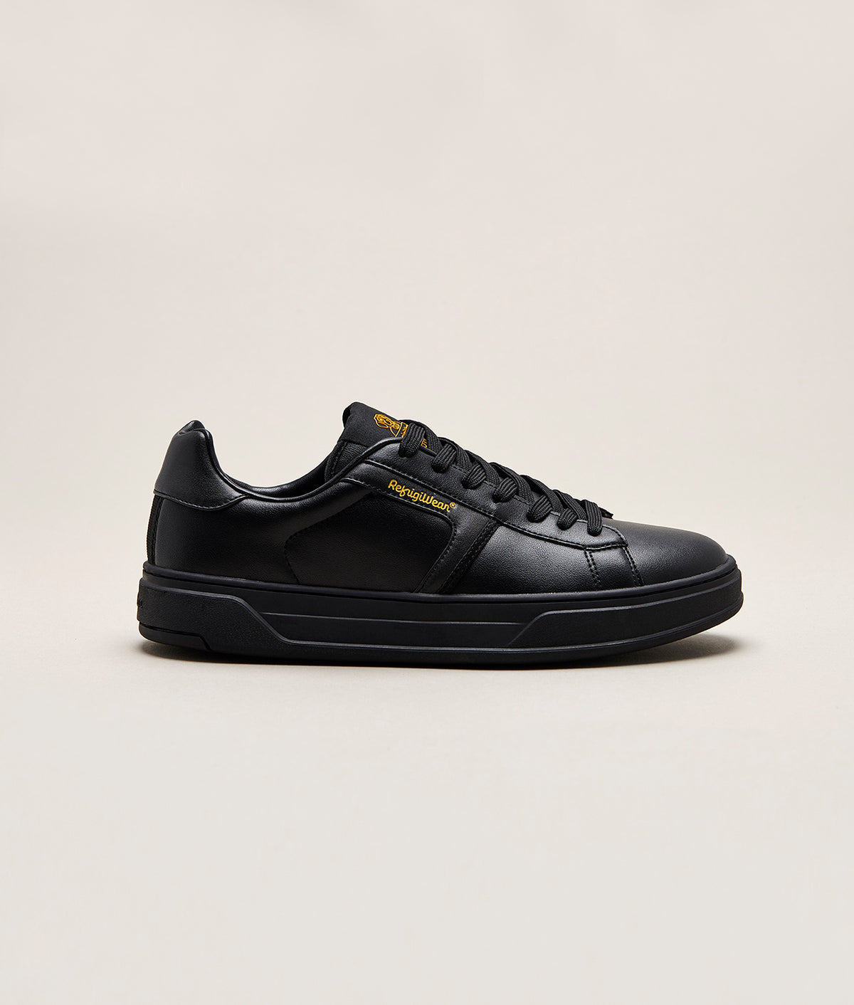ACCESSORIES SOHO01 LEATHER SHOES BLACK | RefrigiWear