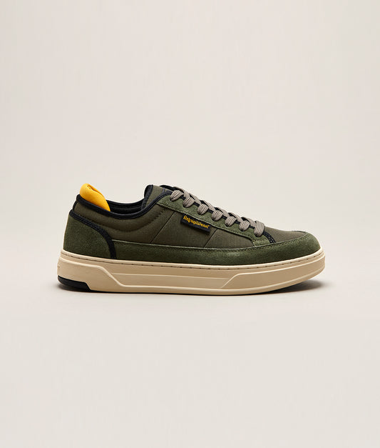 SOHO02 LEATHER SHOES MILITARY GREEN | RefrigiWear