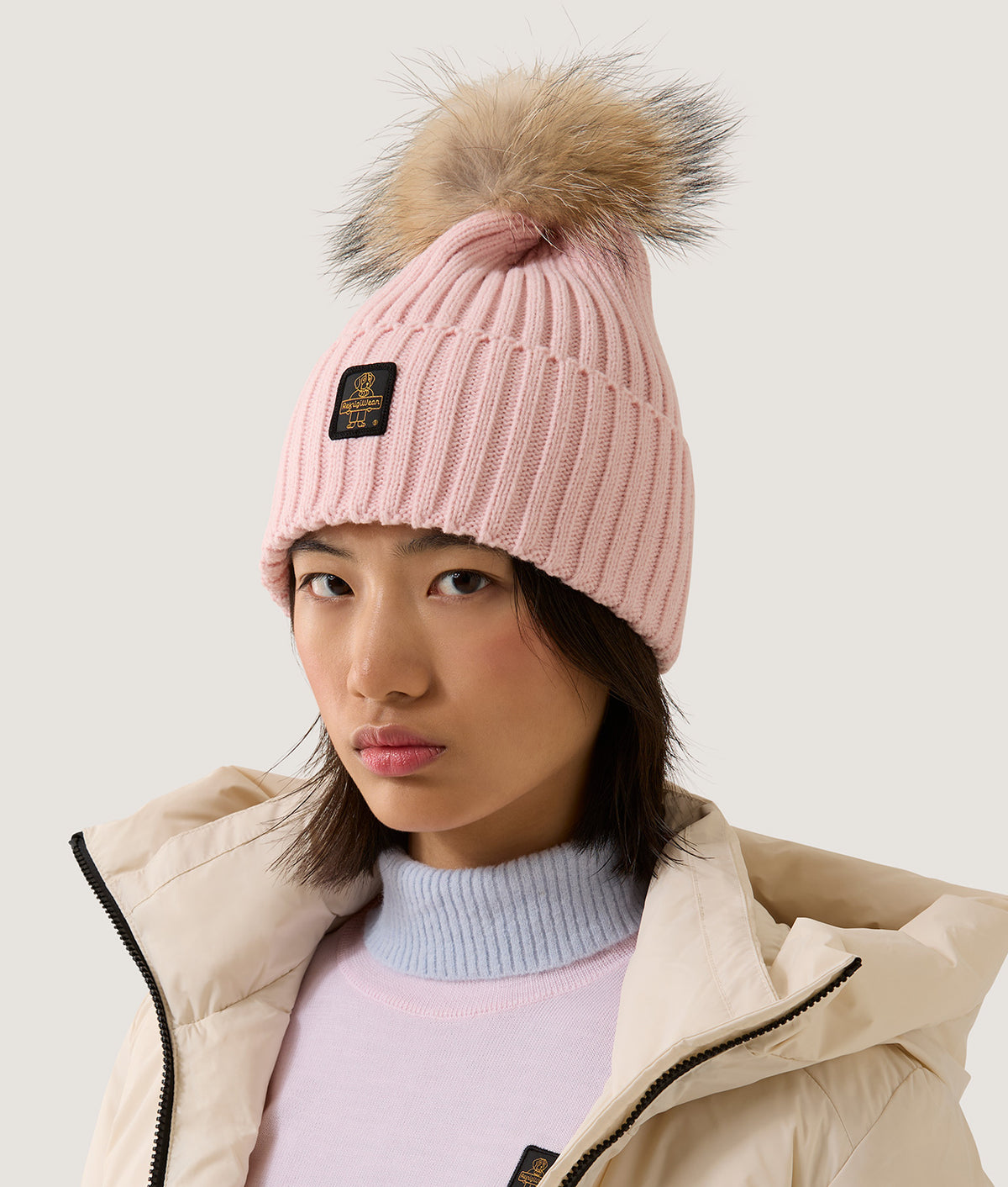 ACCESSORIES SNOWFLAKE HAT MISTY ROSE | RefrigiWear