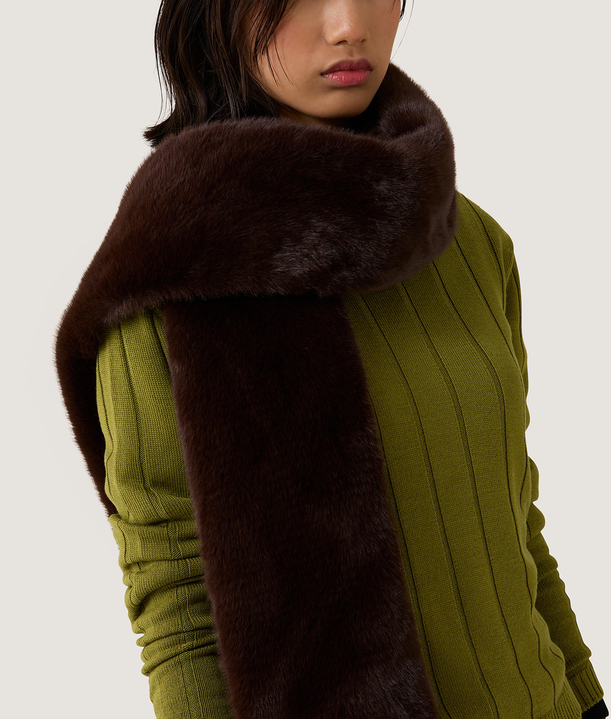 CAMEO SCARF BLACK COFFEE | RefrigiWear