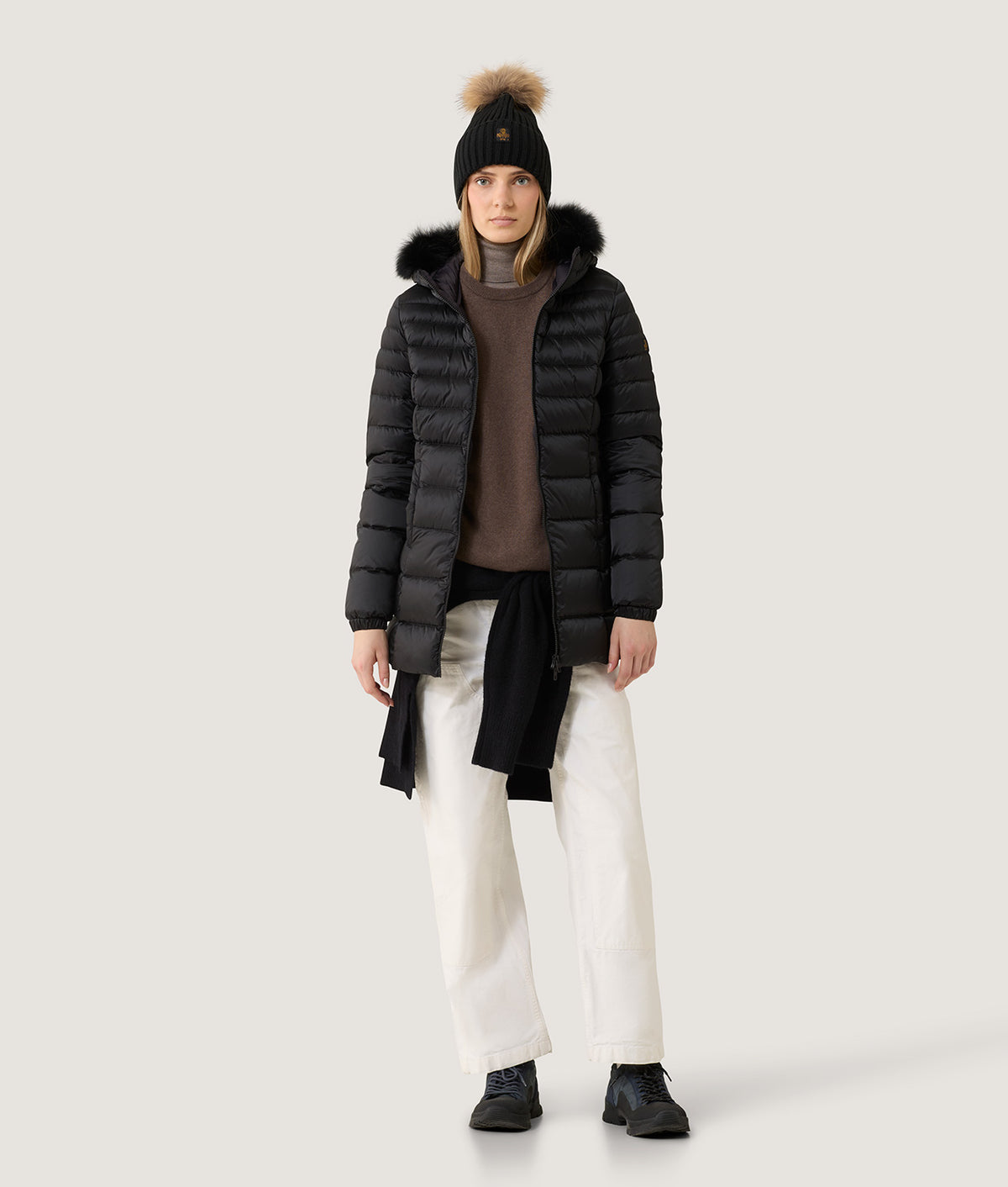 LONG MEAD FUR JACKET BLACK | RefrigiWear