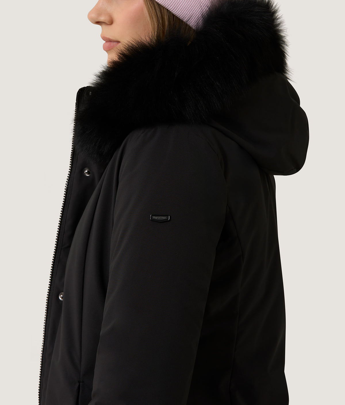 LADY TECH/1 FUR JACKET BLACK | RefrigiWear