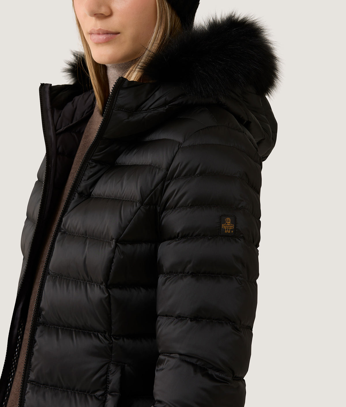 LONG MEAD FUR JACKET BLACK | RefrigiWear
