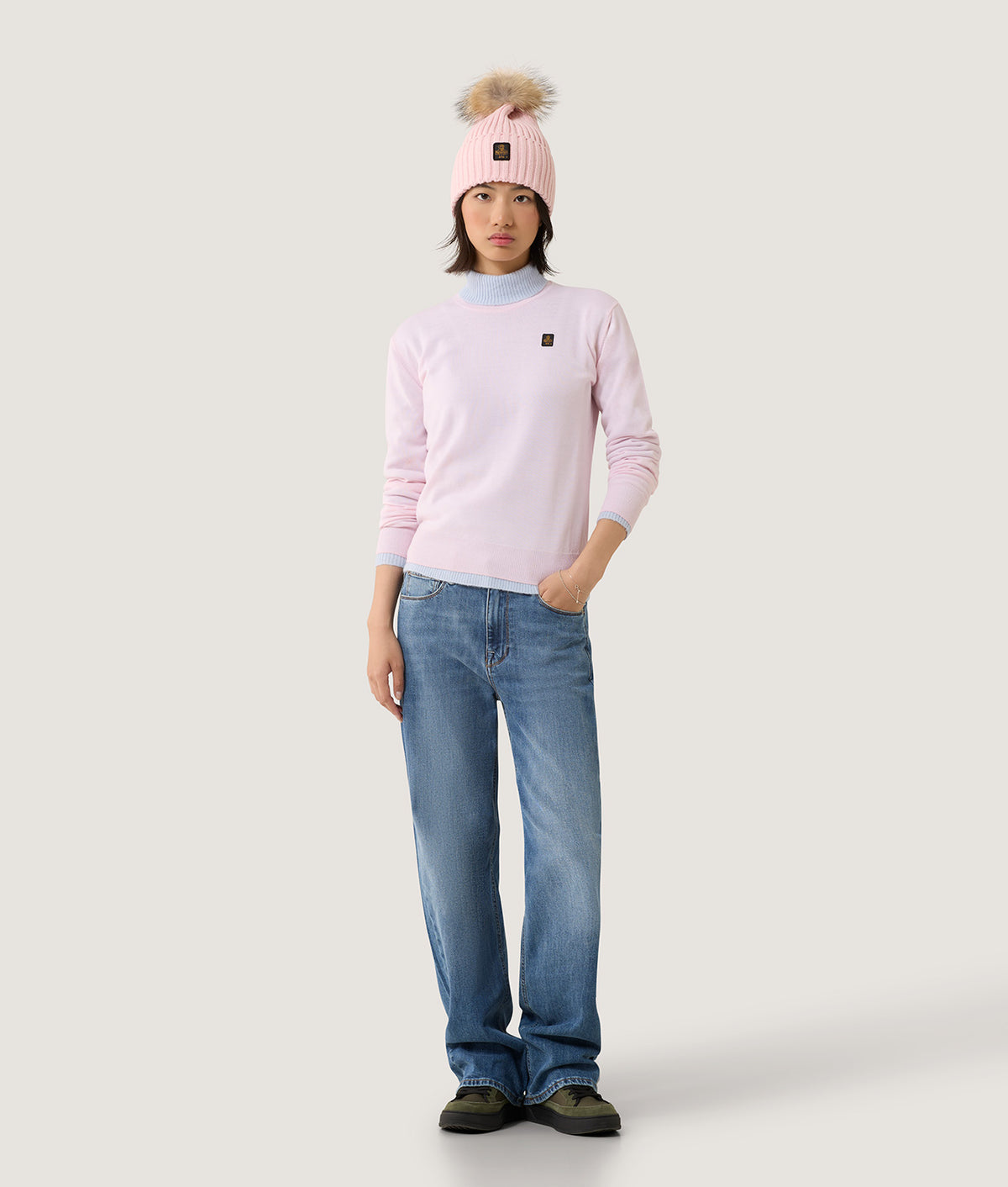 NALA PATCH KNITWEAR ROSY TOUCH | RefrigiWear®