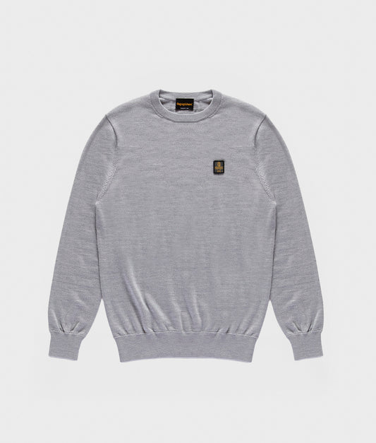 BENNET PULLOVER MELANGE GREY | RefrigiWear
