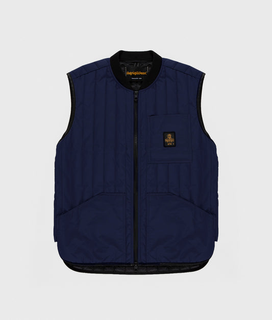 ROLLING ORIGINAL VEST NAVY BLAZER | RefrigiWear