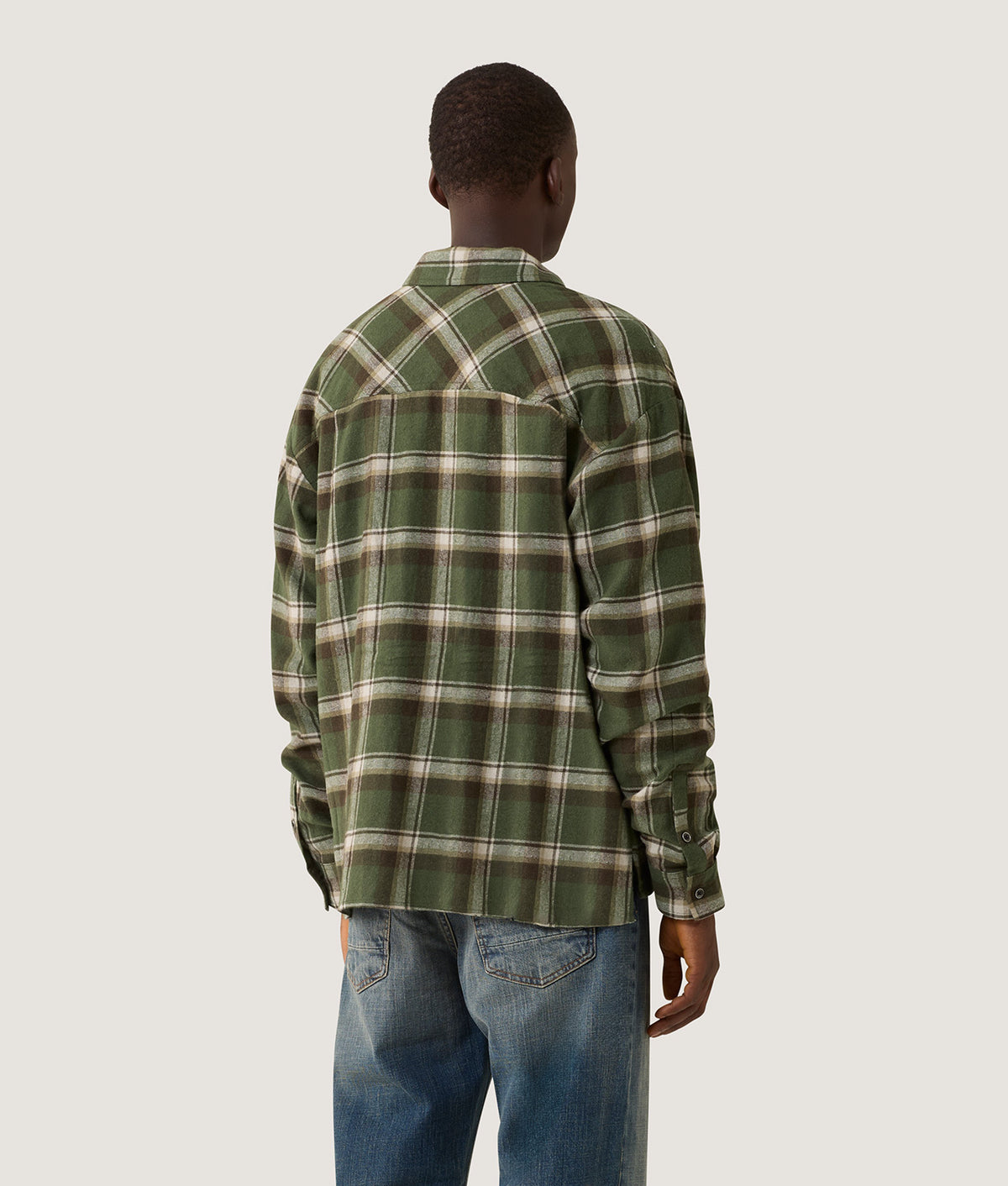 STRAUSS SHIRT CHECK BURGUNDY | RefrigiWear