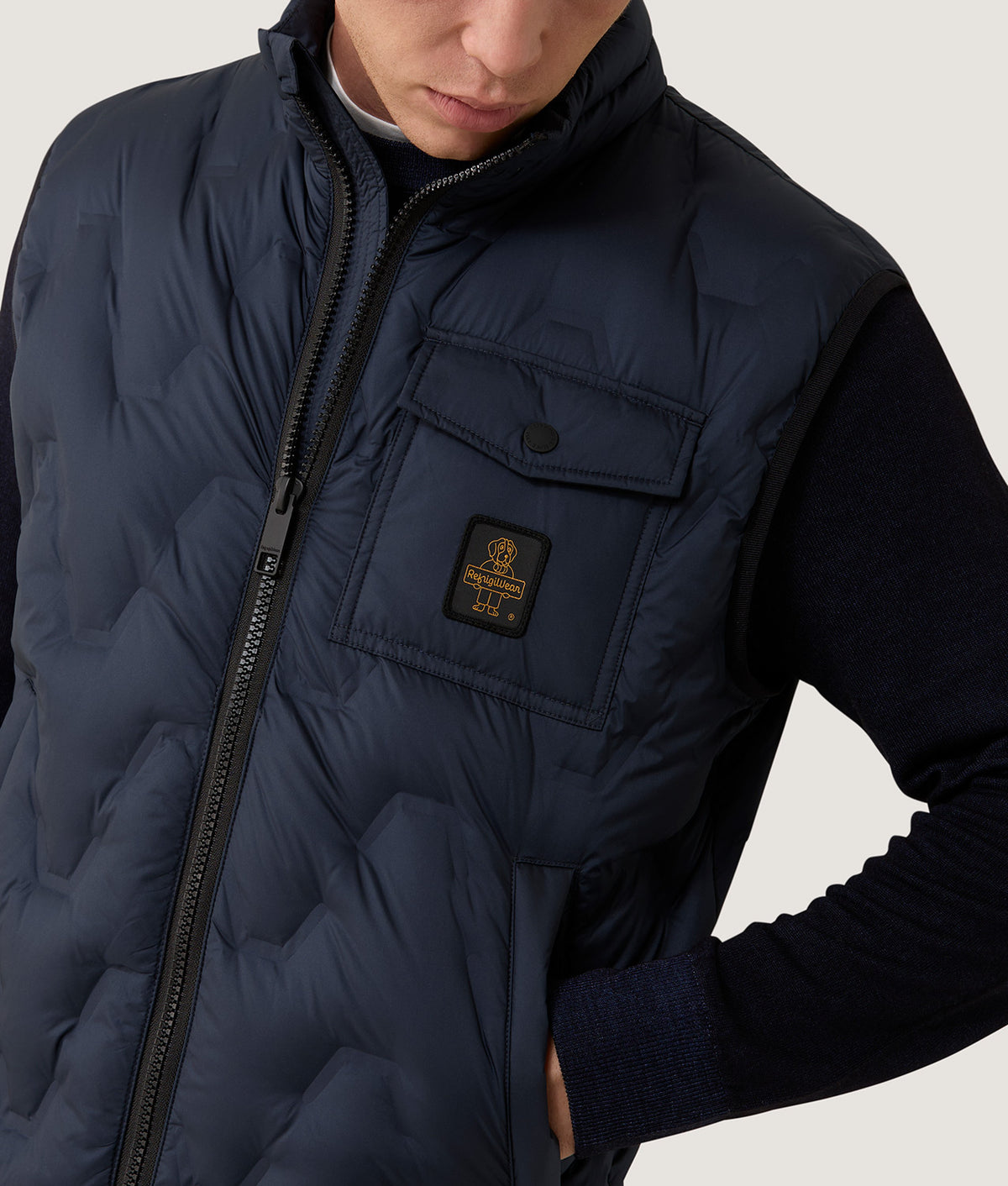JACKETS CRISTAL VEST DARK BLUE | RefrigiWear