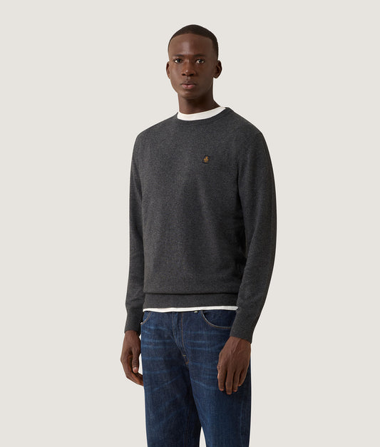 COLIN/1 PULLOVER DARK GREY MELANGE | RefrigiWear