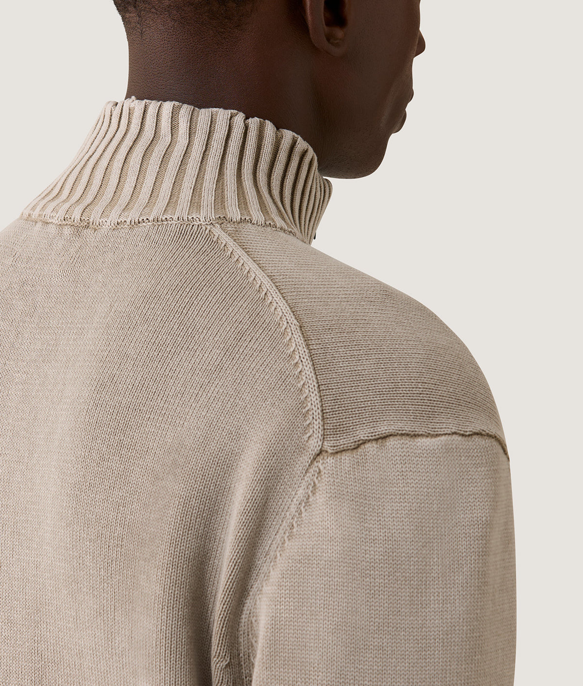KNITWEAR COTTON SPENCER PULLOVER PLAZA TAUPE | RefrigiWear