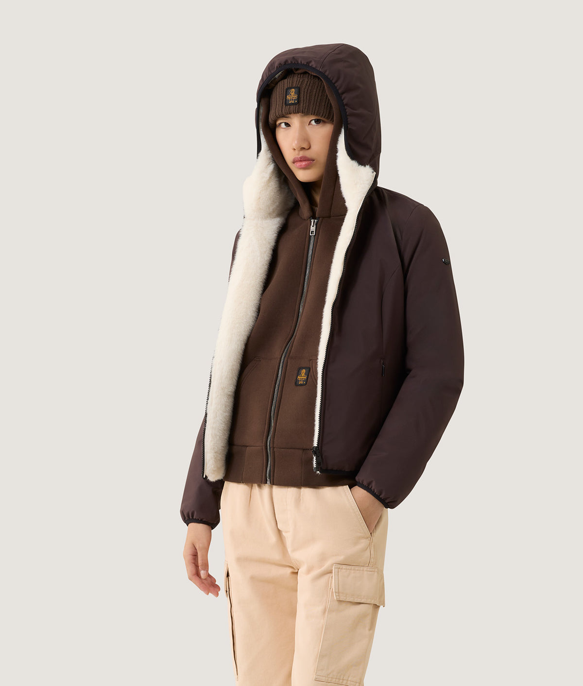 LADY BRISK JACKET BLACK COFFEE | RefrigiWear