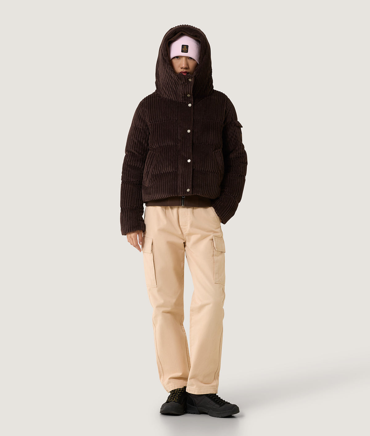 JACKETS VELVET BRAFFY JACKET BLACK COFFEE | RefrigiWear