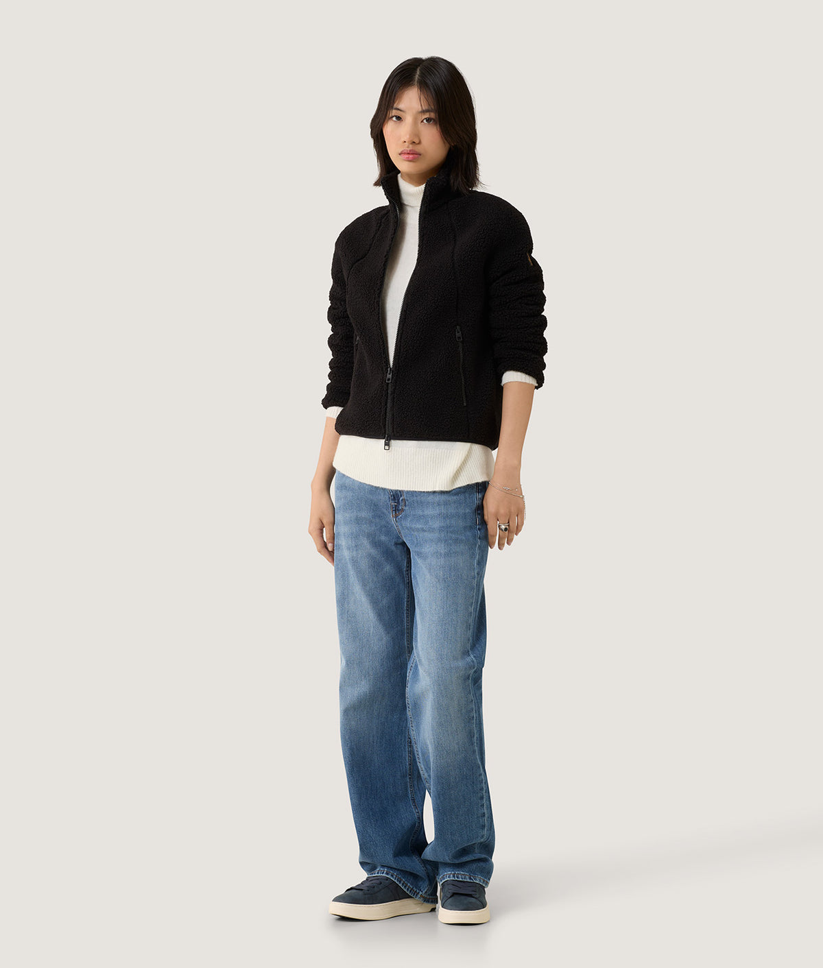 JACKETS LADY TEDDY JACKET BLACK | RefrigiWear