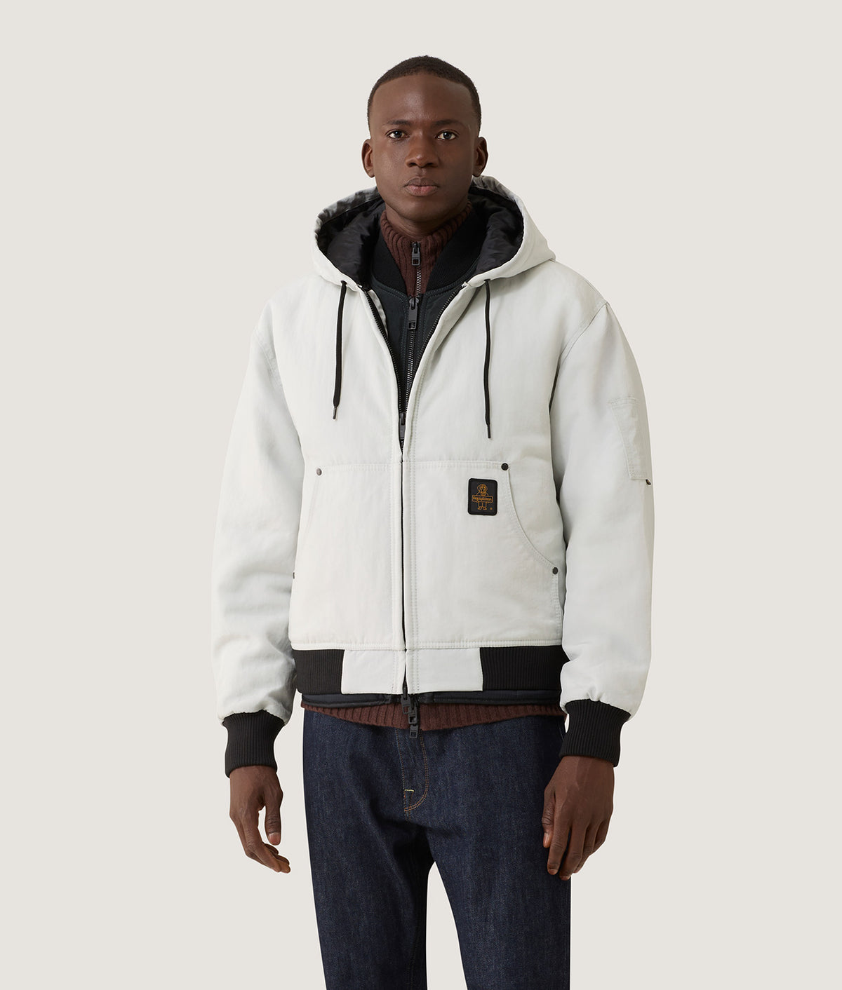 CORBY BOMBER LAB GLACIER WHITE | RefrigiWear