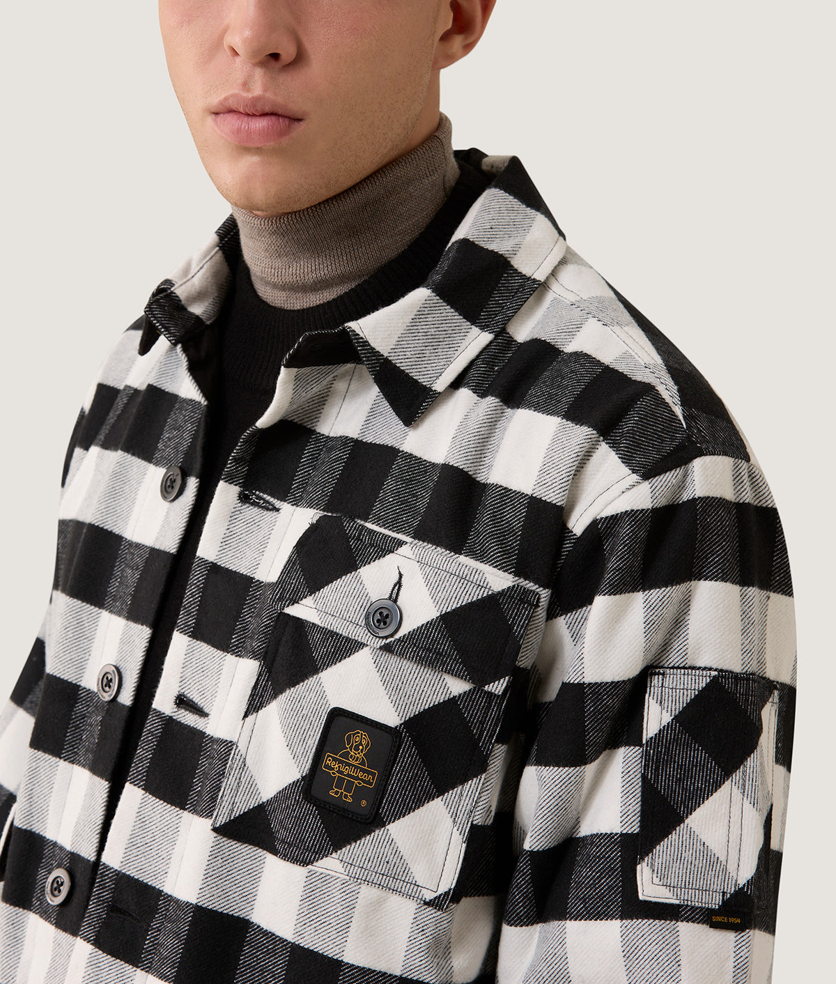 BACH SHIRT CHECK FANTASY WHITE | RefrigiWear