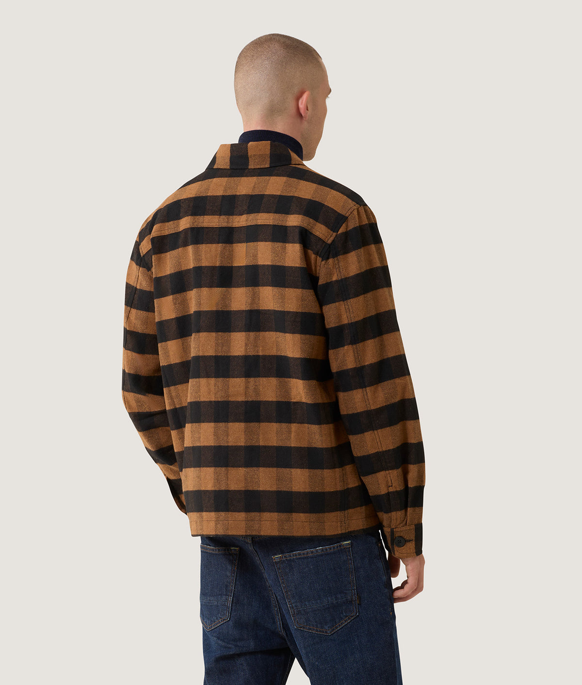 BACH SHIRT CHECK FANTASY BROWN | RefrigiWear