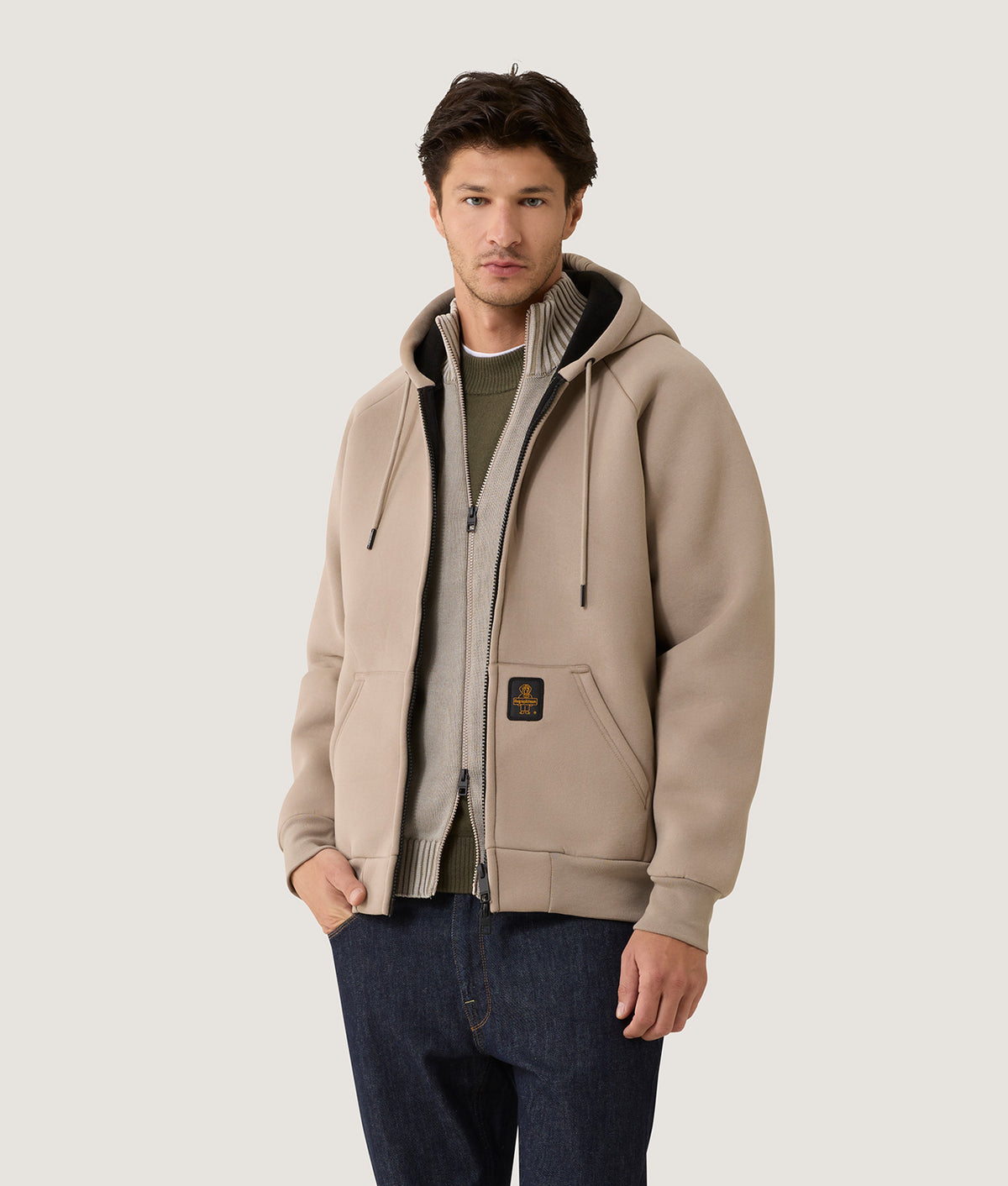 FRANKIE FLEECE PLAZA TAUPE | RefrigiWear