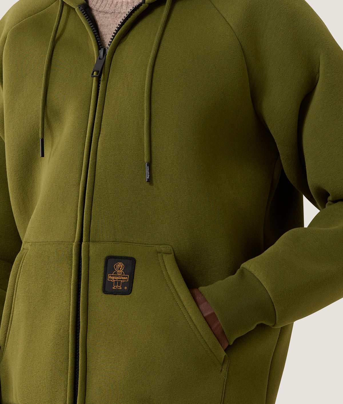 FRANKIE FLEECE CALLISTE GREEN | RefrigiWear