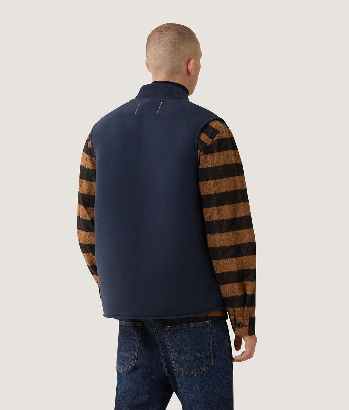STEEL VEST DARK BLUE | RefrigiWear