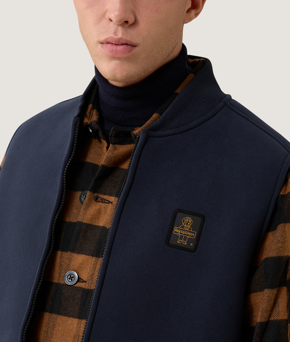 STEEL VEST DARK BLUE | RefrigiWear