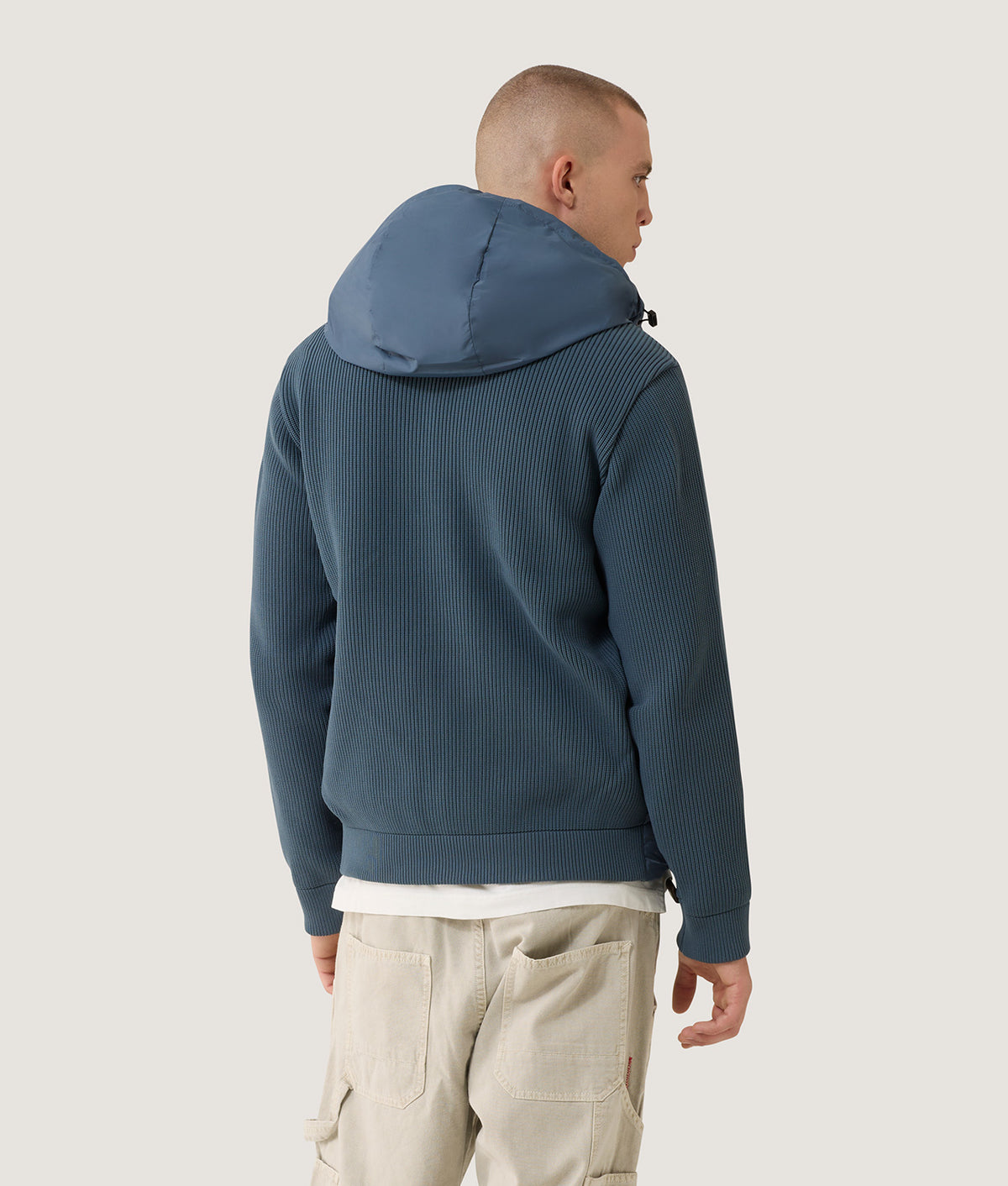 JACKETS HYBRID HOOD HUNTER BLUE MIRAGE | RefrigiWear