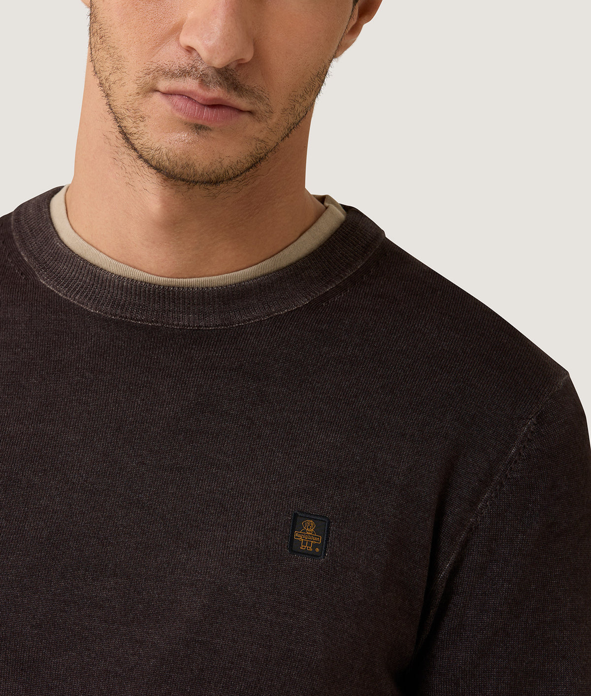 BENNET WASH PULLOVER DARK GREY MELANGE | RefrigiWear