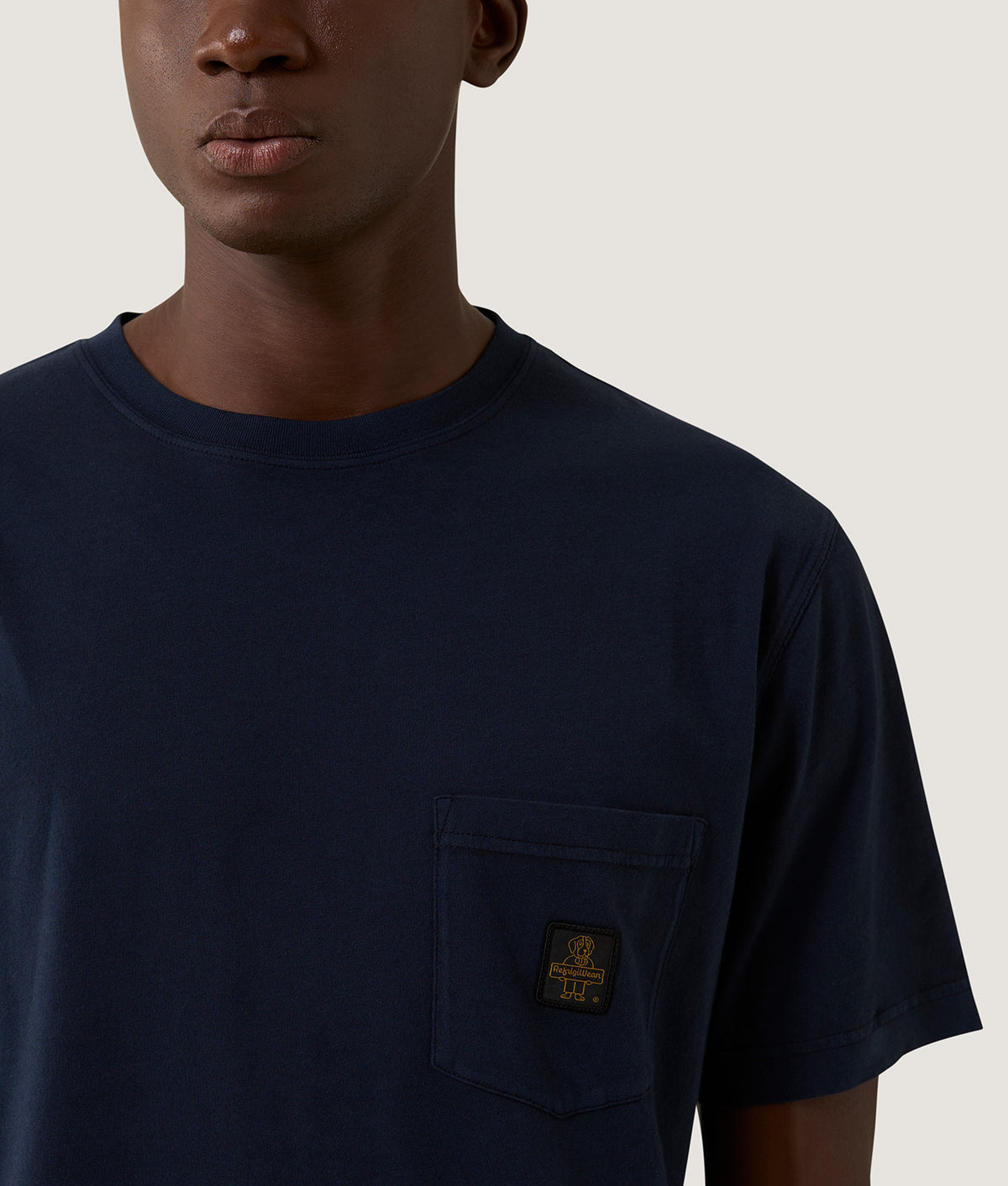 T-SHIRT SHERMAN T-SHIRT DARK BLUE | RefrigiWear