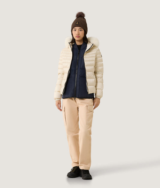 MEAD FUR JACKET TOFU | RefrigiWear®