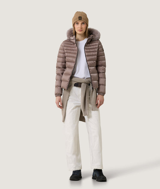 MEAD FUR JACKET MASTICE | RefrigiWear®