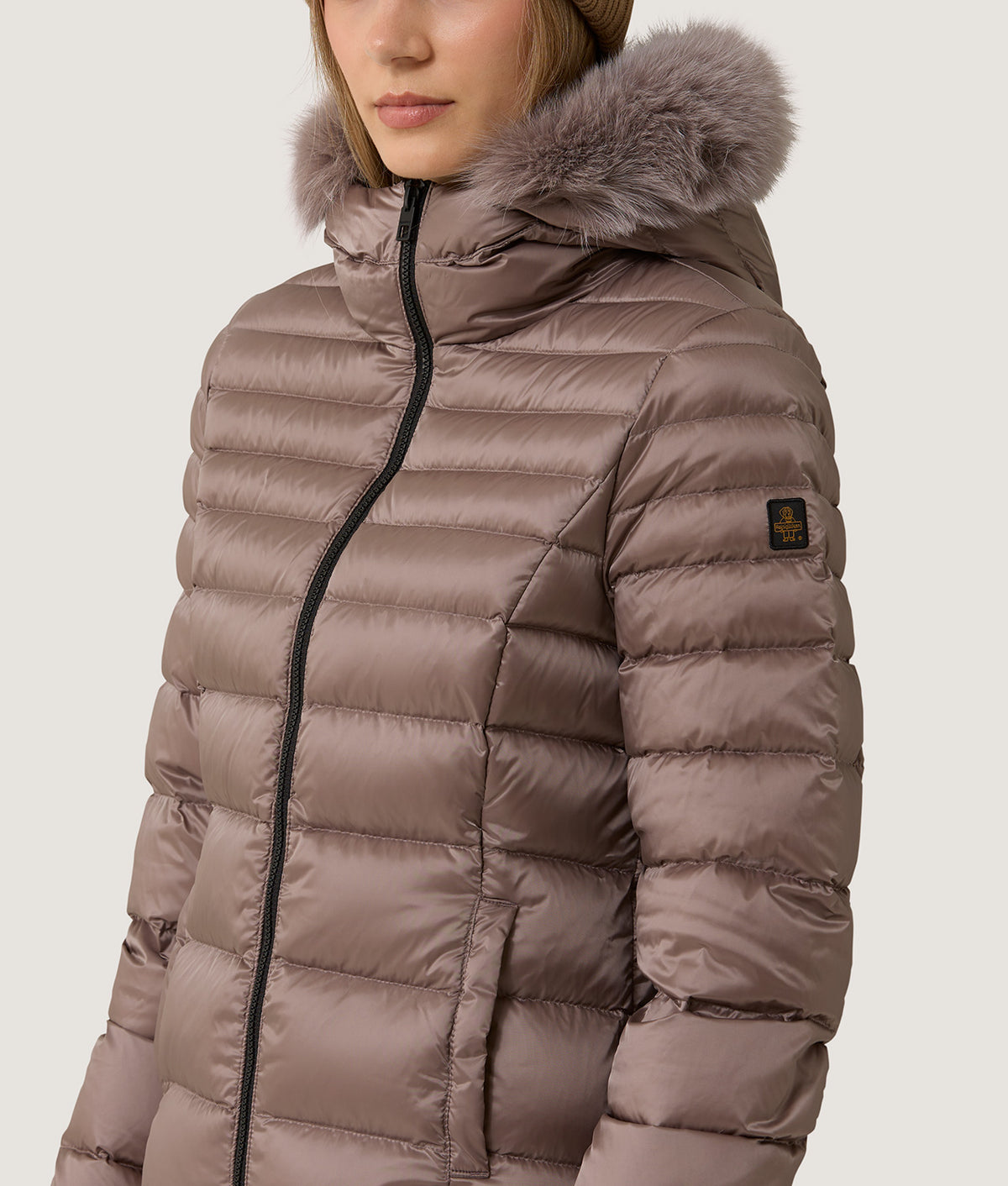 MEAD FUR JACKET MASTICE | RefrigiWear®