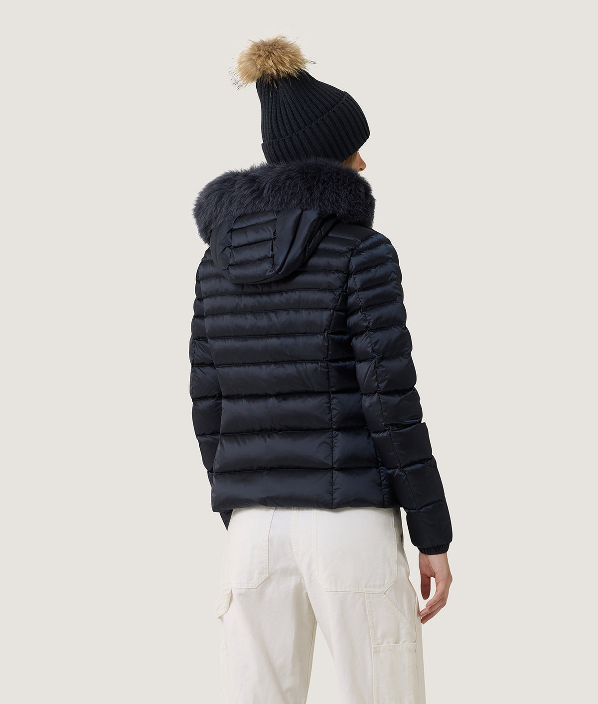 MEAD FUR JACKET DARK BLUE | RefrigiWear®