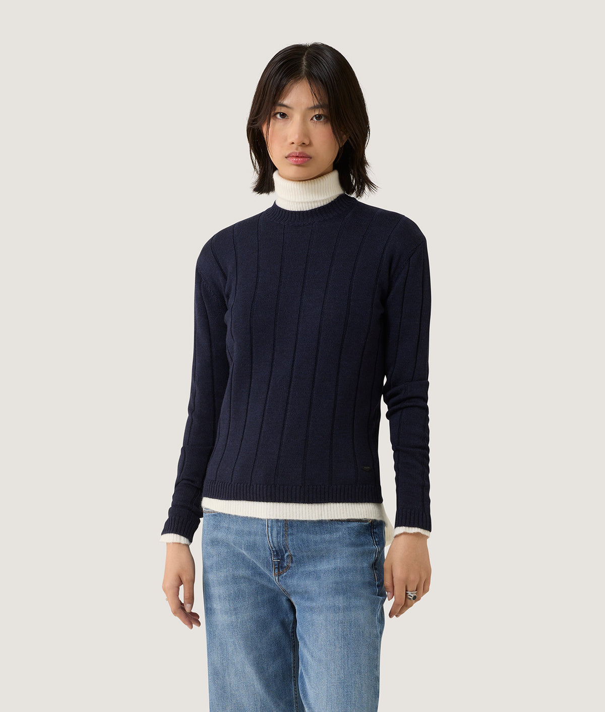 ZELIA KNITWEAR DEEP BLUE | RefrigiWear