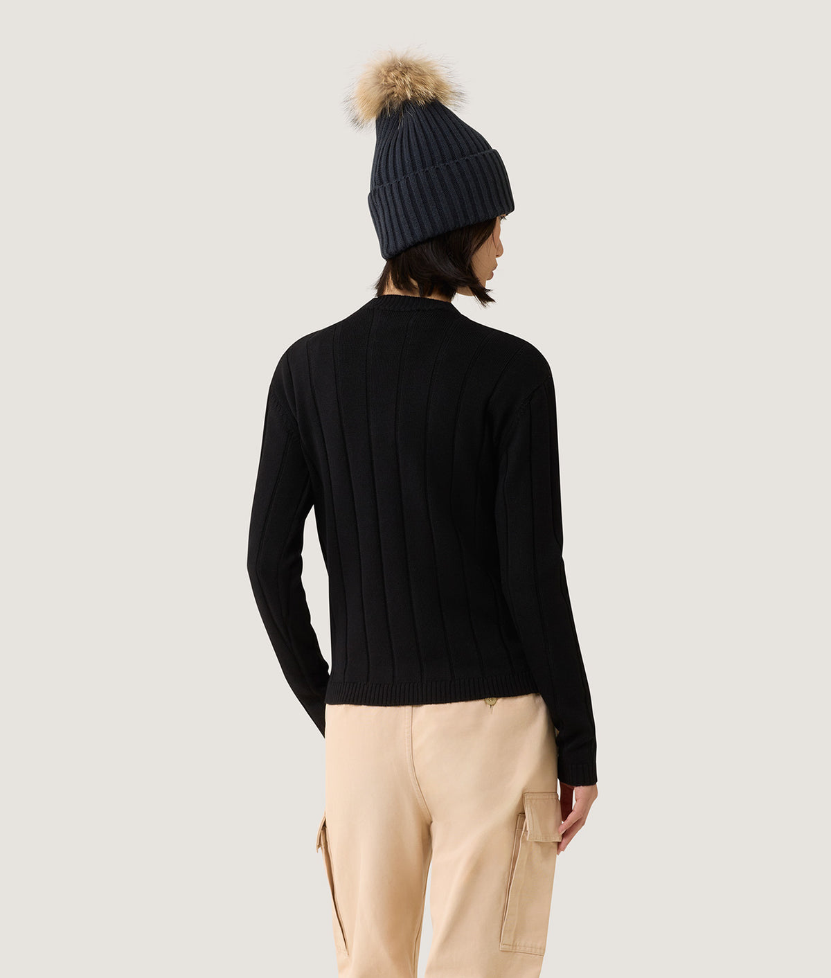 KNITWEAR ZELIA KNITWEAR BLACK | RefrigiWear