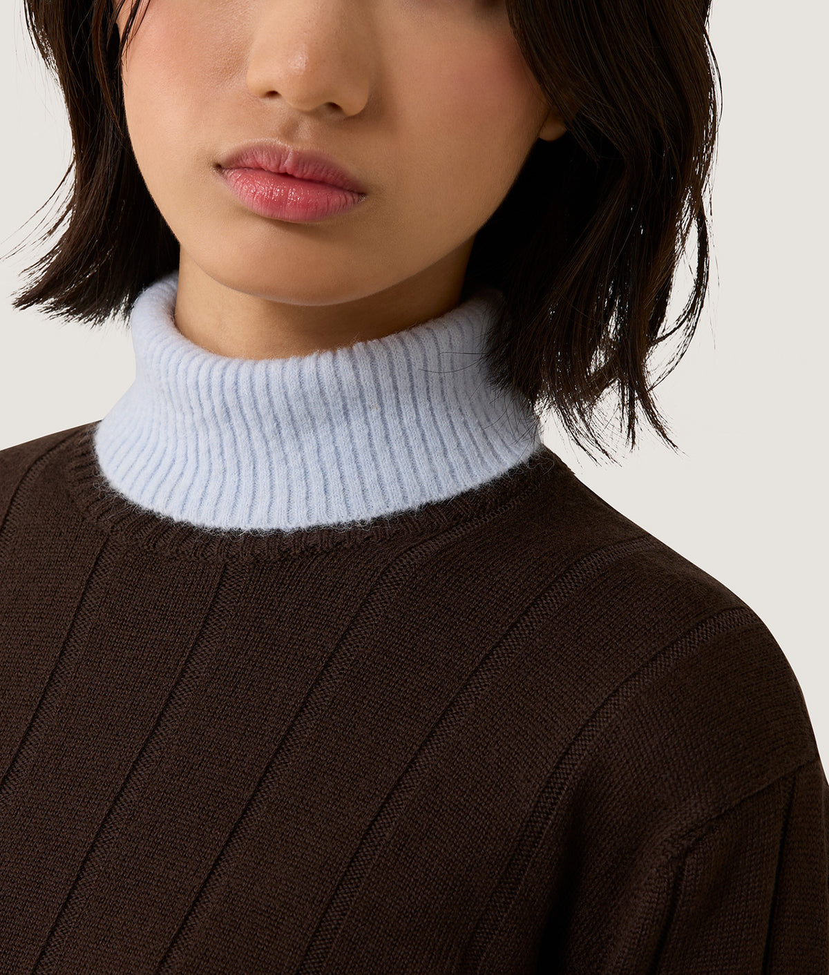 KNITWEAR ZELIA KNITWEAR COFFEE | RefrigiWear