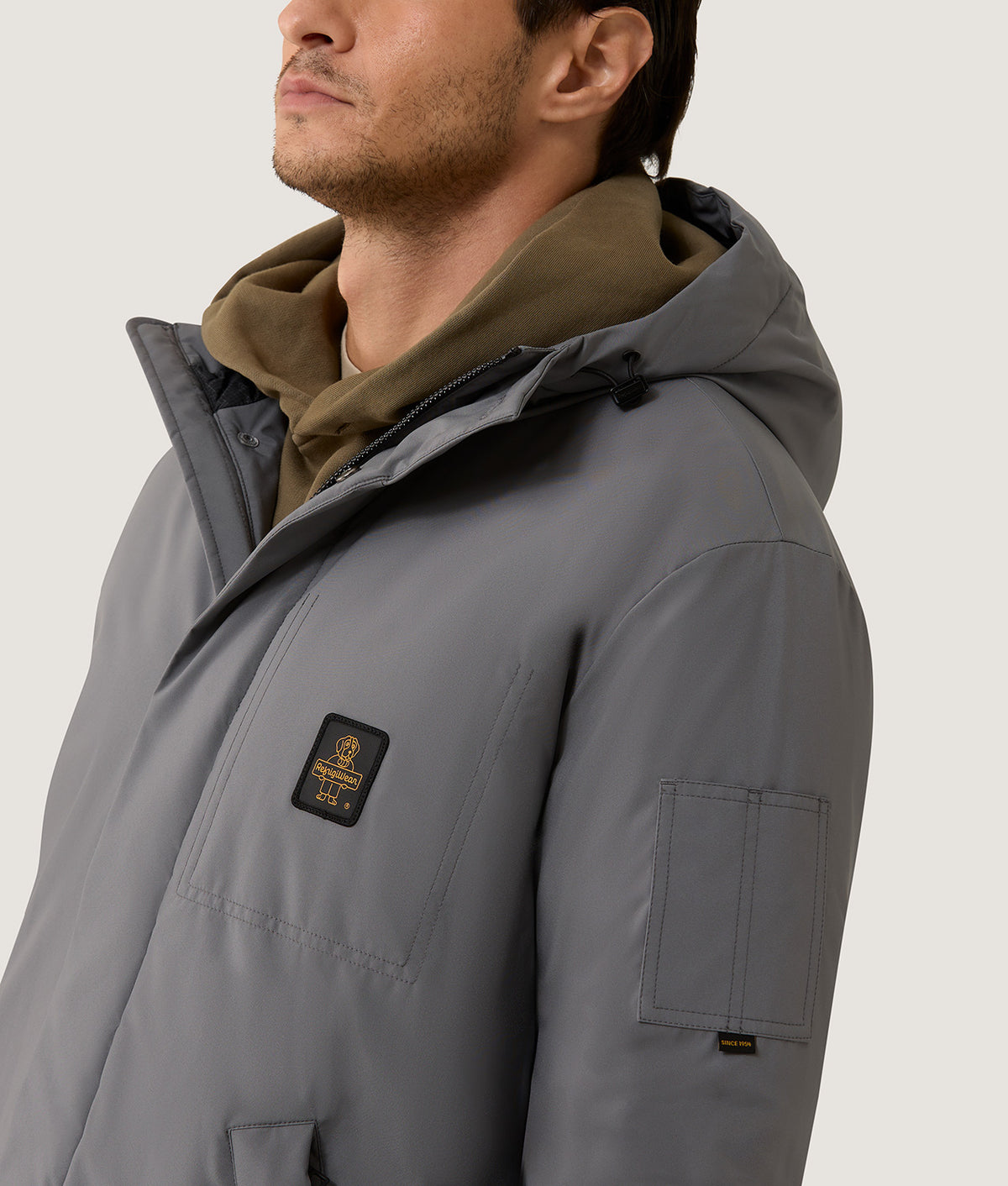 JACKETS NEW TECH PARKA LAVA SMOKE | RefrigiWear