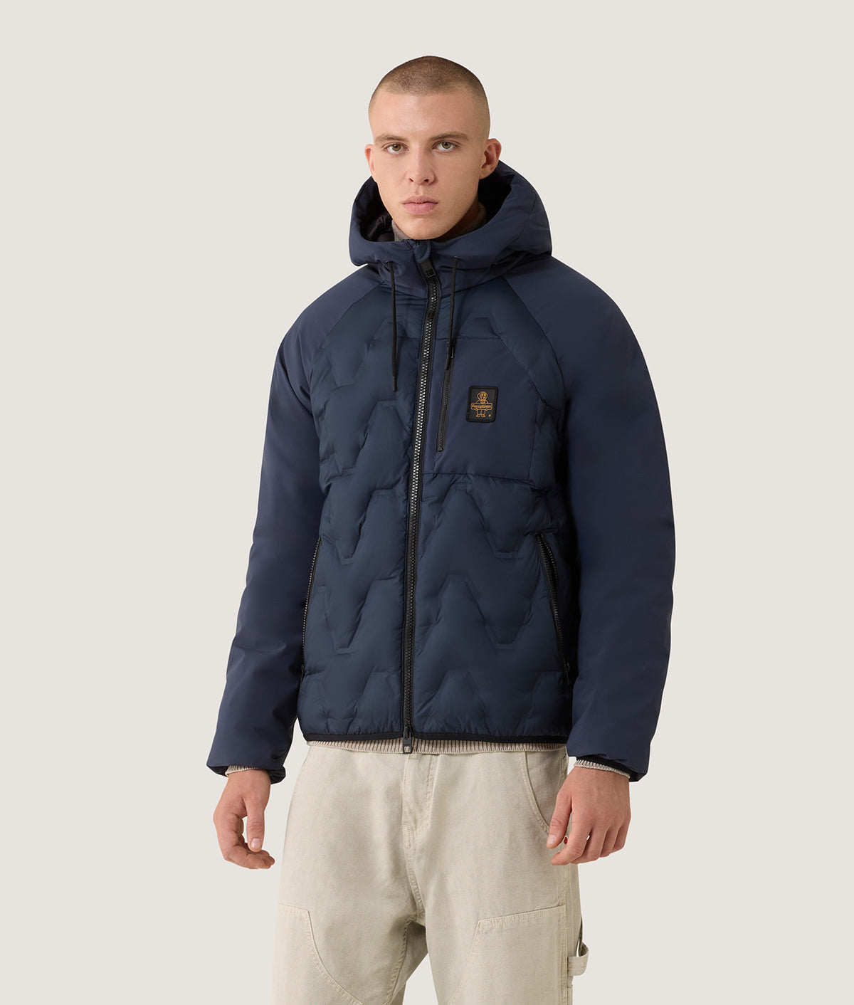 HYBRID GRAPHITE JACKET DARK BLUE | RefrigiWear