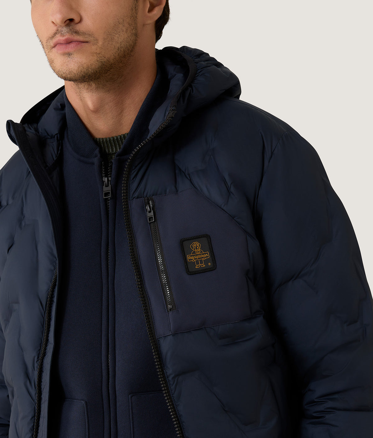 GRAPHITE JACKET DARK BLUE | RefrigiWear