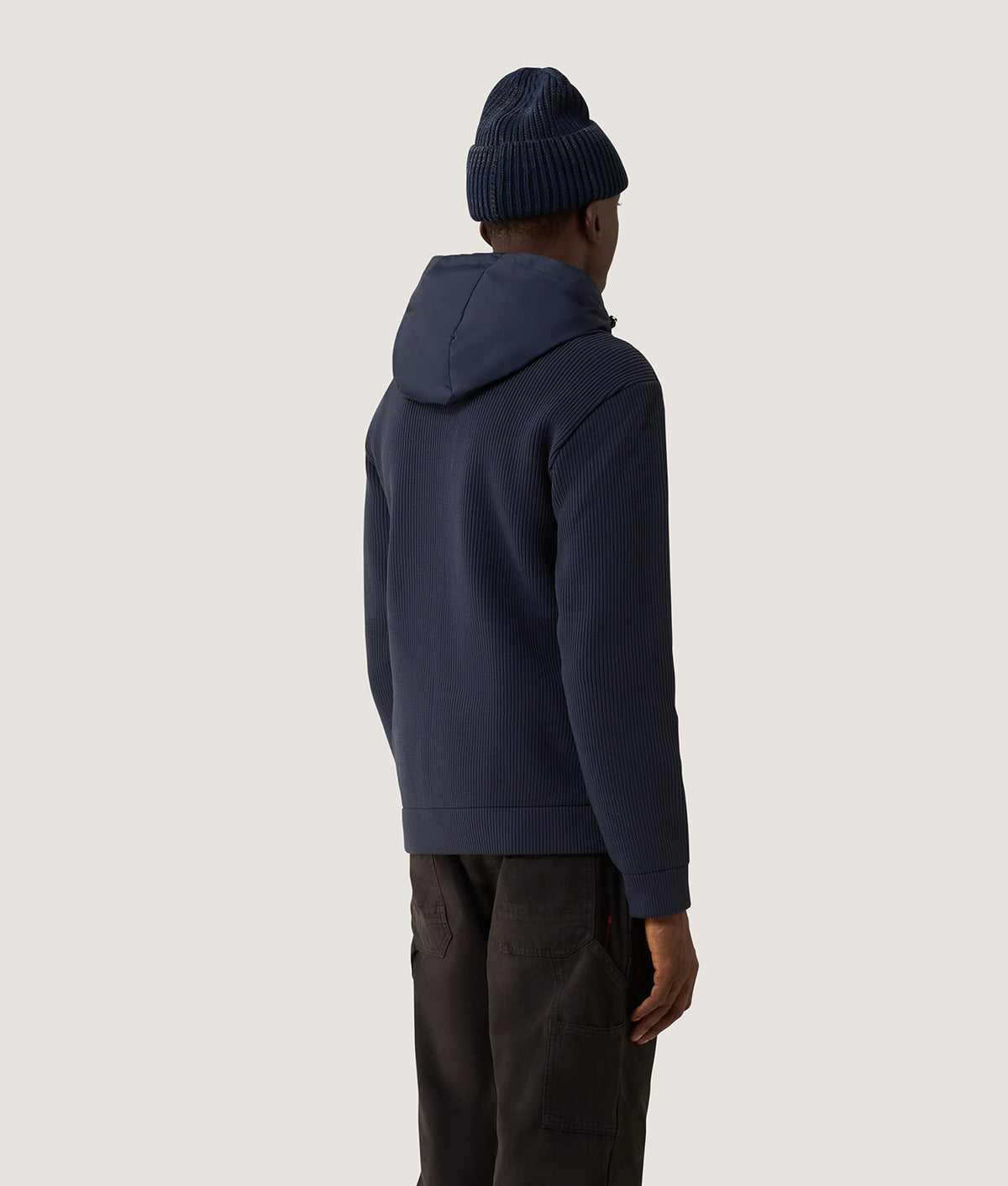 JACKETS HYBRID HOOD HUNTER DARK BLUE | RefrigiWear