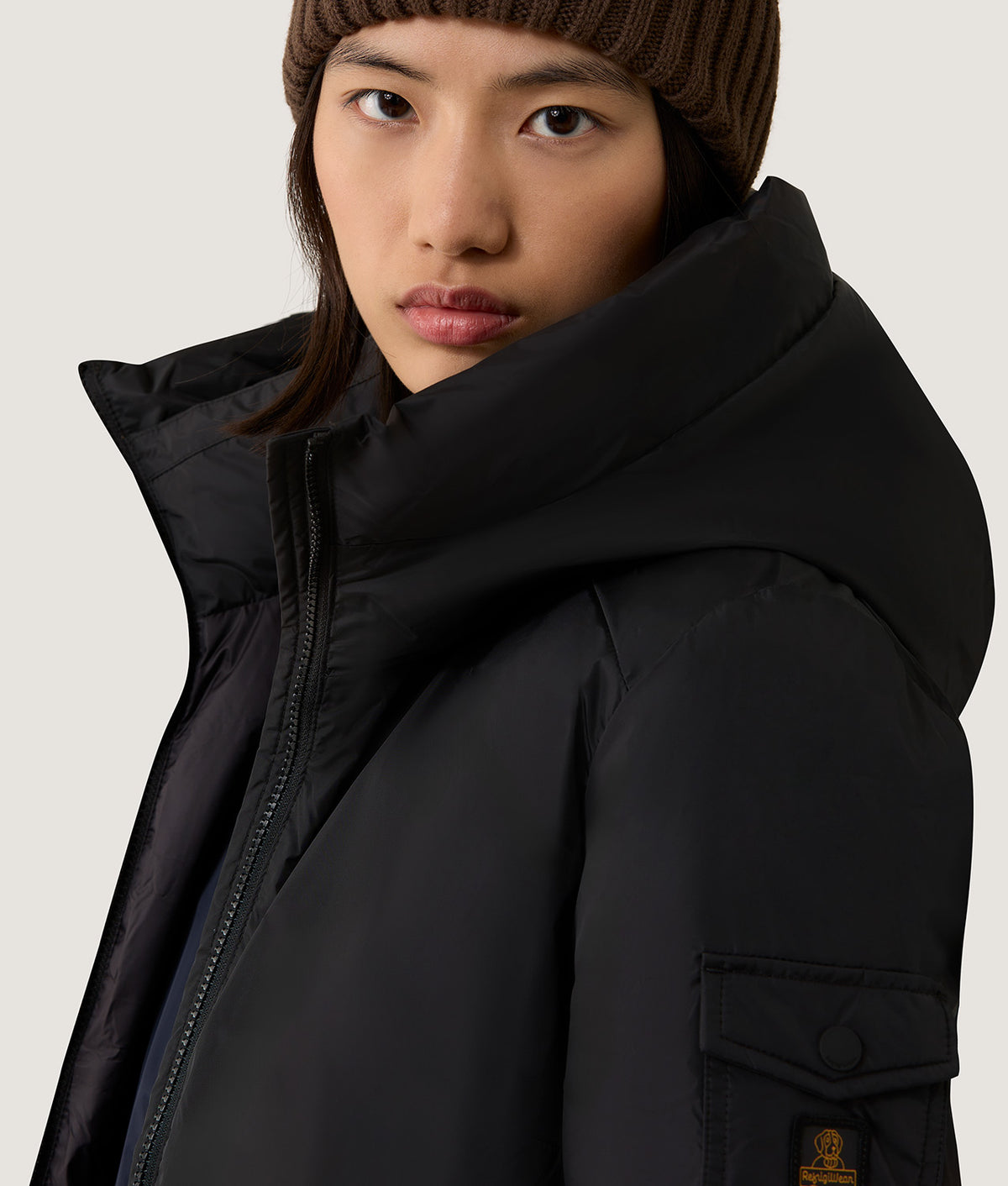 JACKETS SHORT NEBLA JACKET BLACK | RefrigiWear