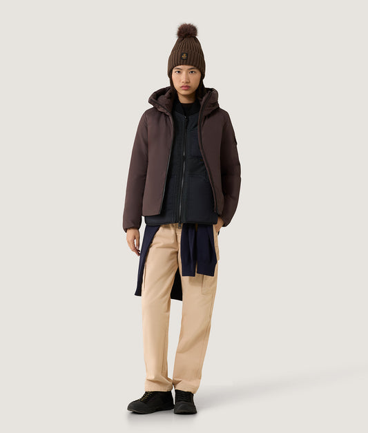 SHORT NEBLA JACKET BLACK COFFEE | RefrigiWear