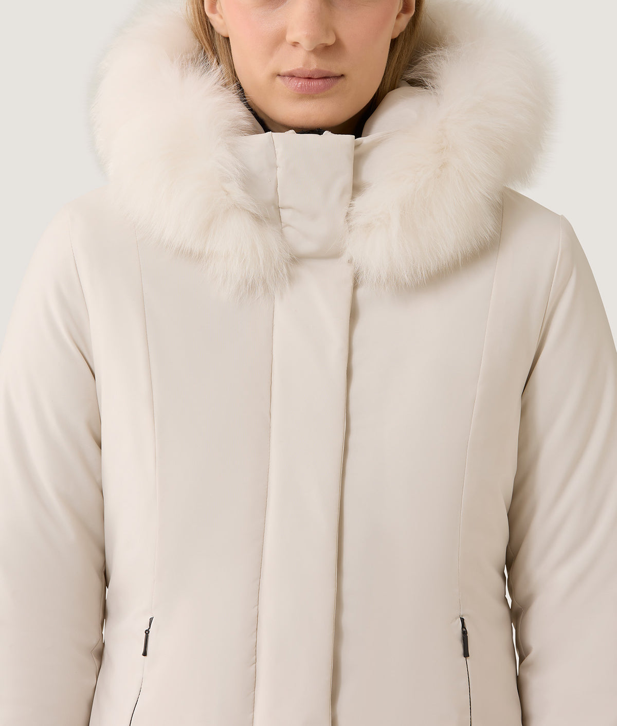 SHORT LADY TECH FUR JACKET