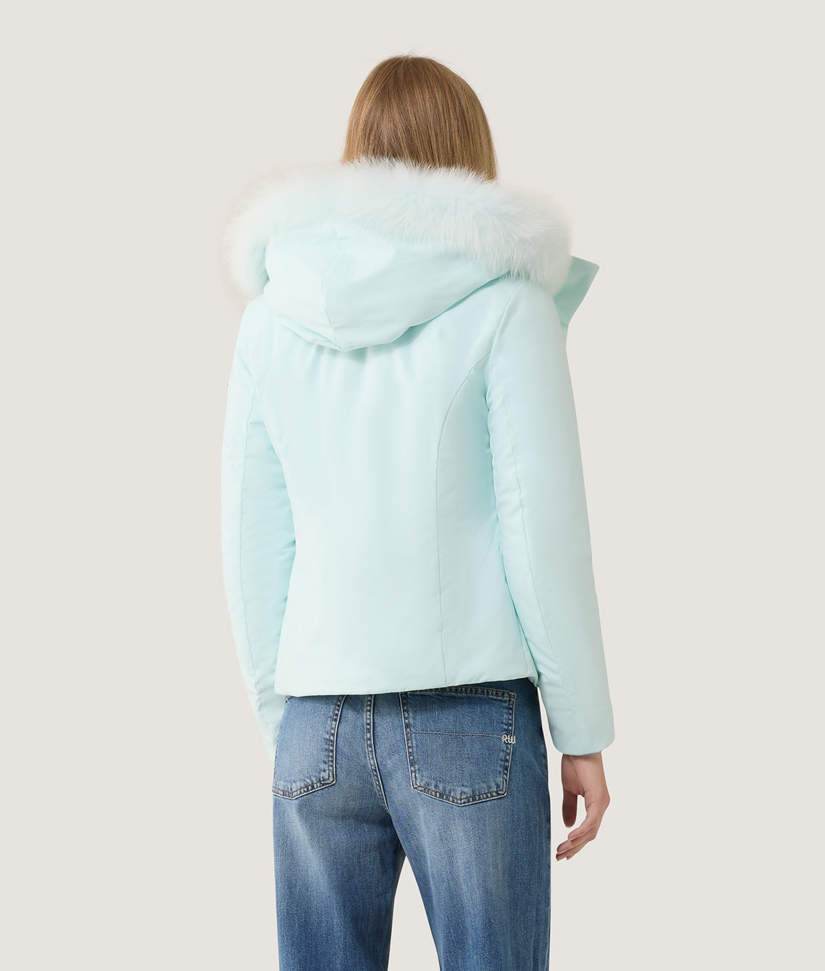 JACKETS SHORT LADY TECH FUR JACKET SKYLIGHT/ SALT AIR | RefrigiWear