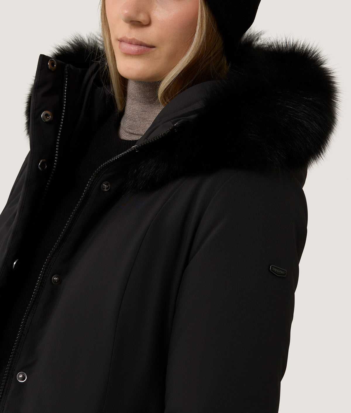 SHORT LADY TECH FUR JACKET