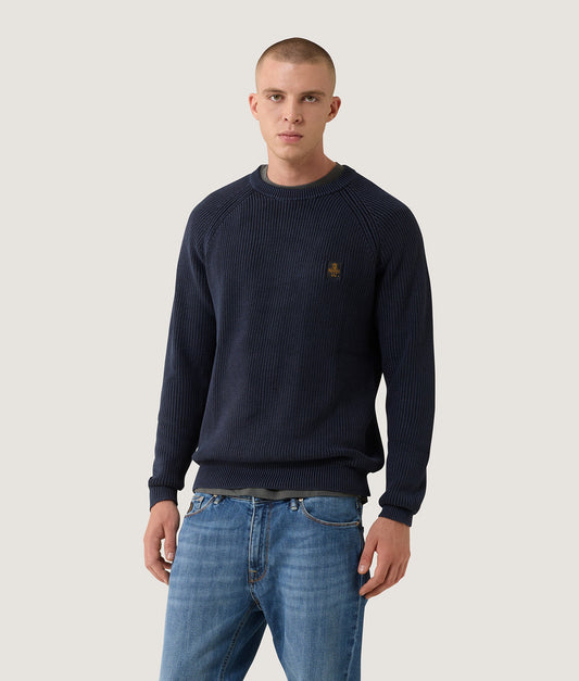 MEREK PULLOVER DARK BLUE | RefrigiWear