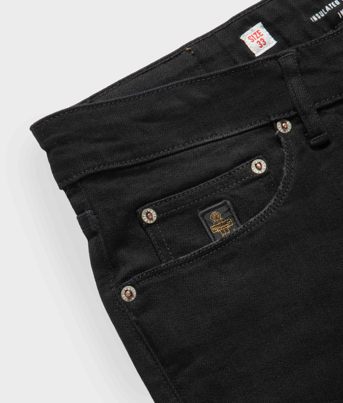 BRUCE PANTS DENIM/BLACK | RefrigiWear