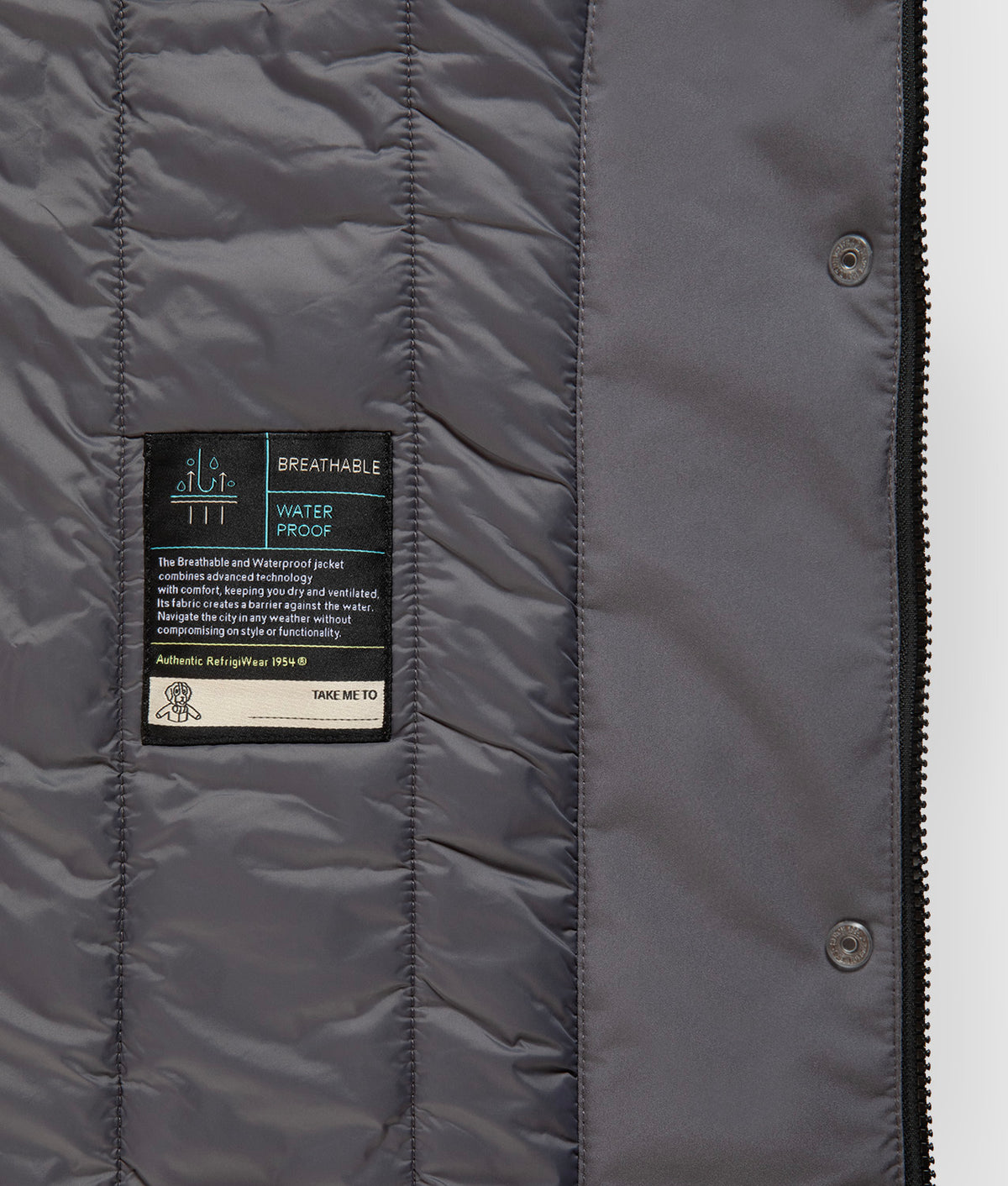LADY TECH/1 FUR JACKET EXCALIBUR/ THUNDERSTORM | RefrigiWear